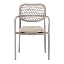 Chaise en aluminium avec corde B-Berlin