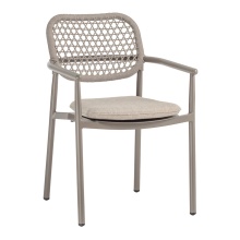 Chaise en aluminium avec corde B-Berlin