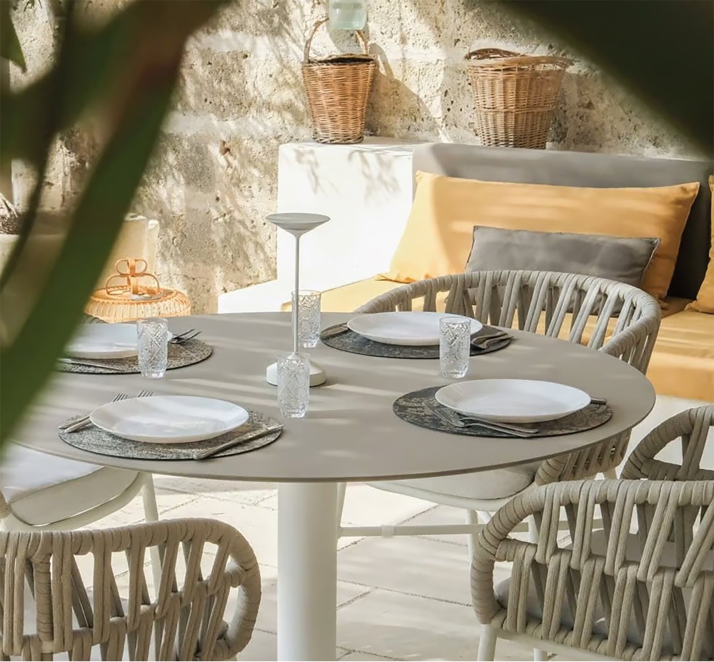 Chaise en aluminium avec corde B-Drop