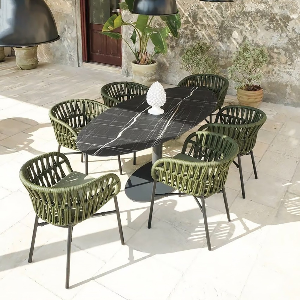 Chaise en aluminium avec corde B-Drop