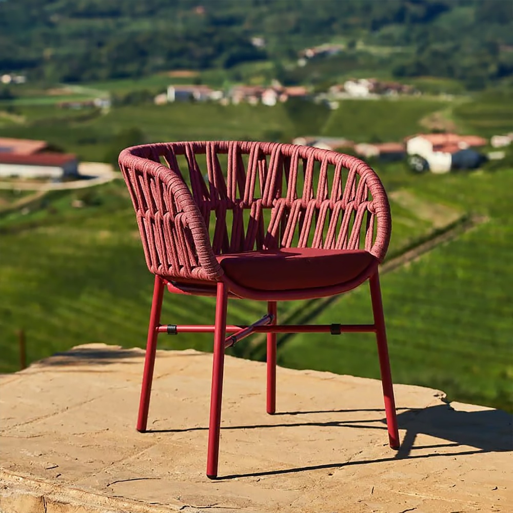 Chaise en aluminium avec corde B-Drop