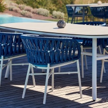 Chaise en aluminium avec corde B-Drop