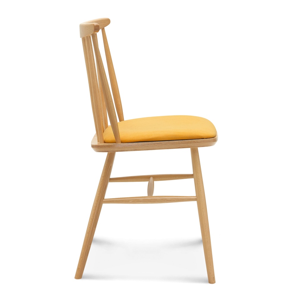 Wooden vertical slat back chair A-3016 Wooden vertical slat back chair A-3016