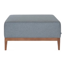 Modular wooden and fabric pouf A-1515/1 Snug Modular wooden and fabric pouf A-1515/1 Snug