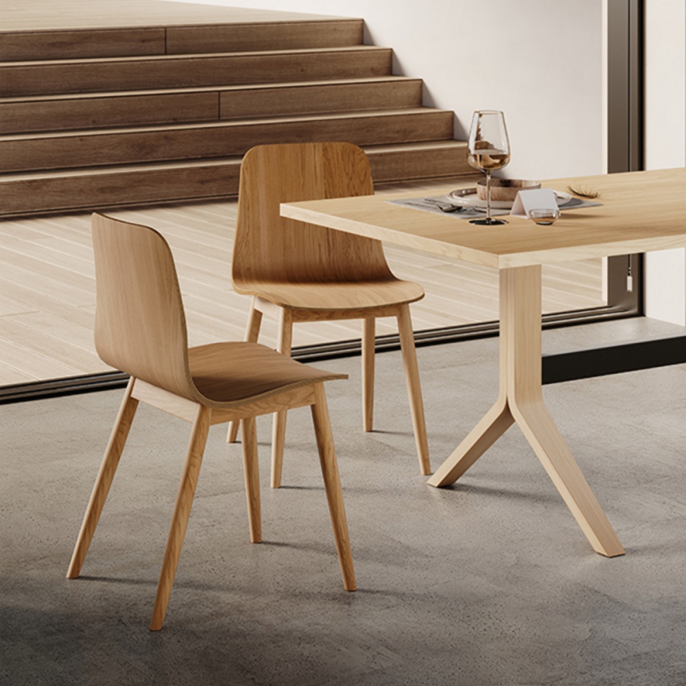 Chaise en hêtre A-3002/2 Hips Chaise en hêtre A-3002/2 Hips