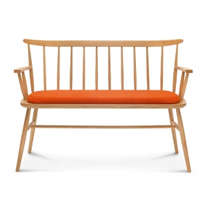 2 seater sofa (bench) with wooden frame