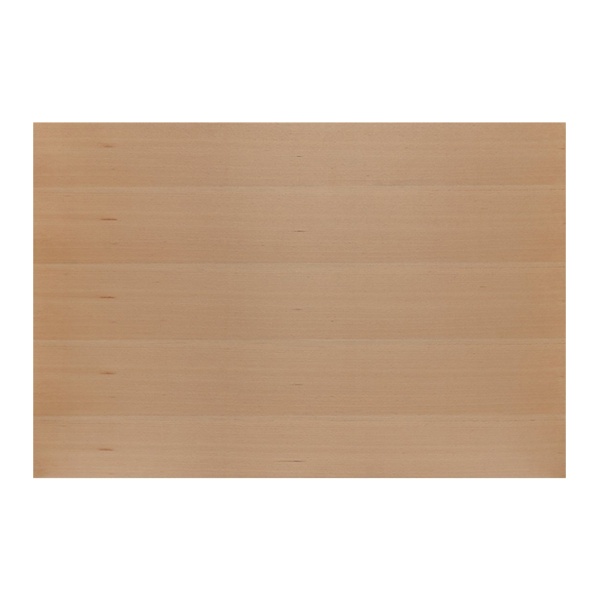 Beech veneer rectangular table top 120x80 cm