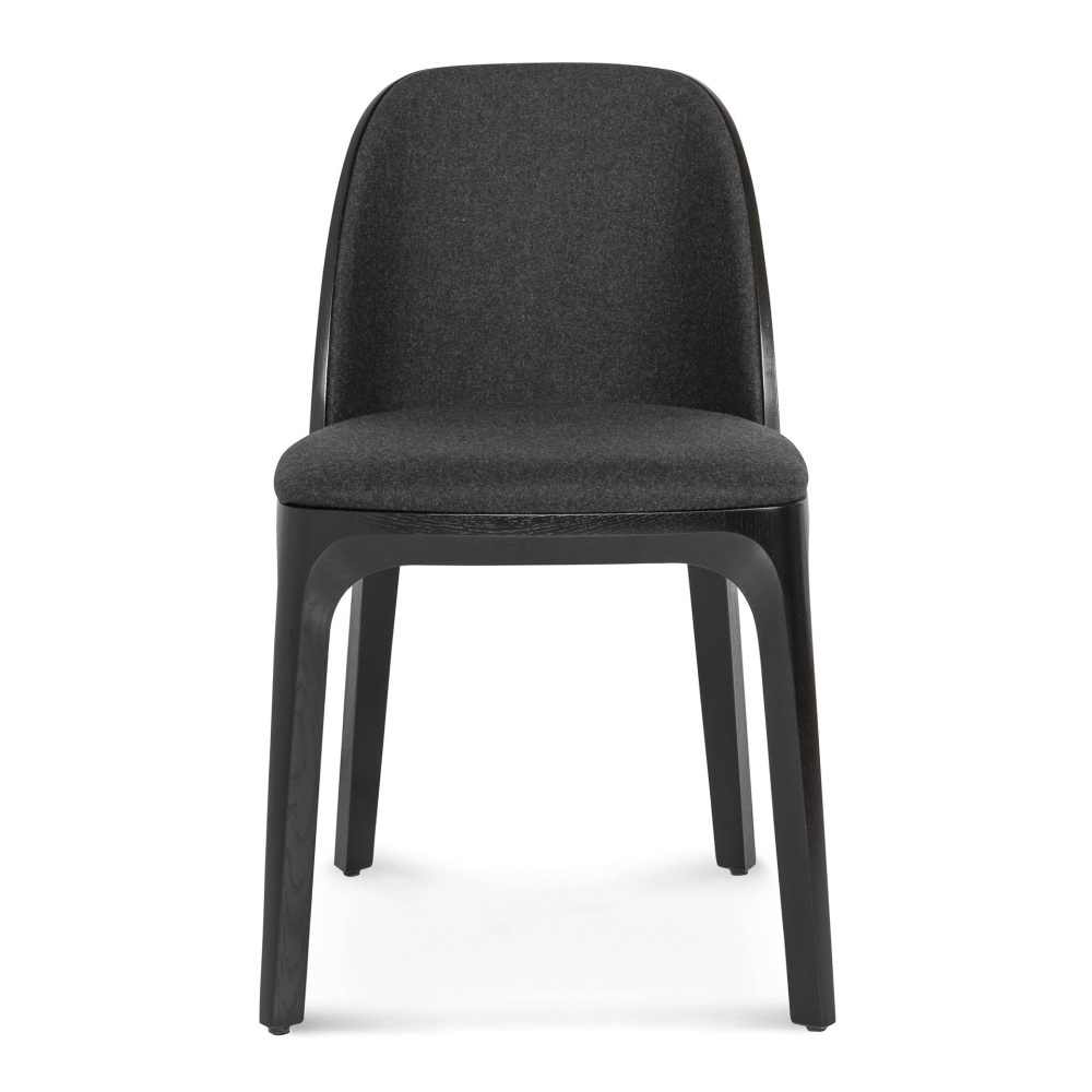 Scandinavian upholstered wooden chair A-3054 Scandinavian upholstered wooden chair A-3054