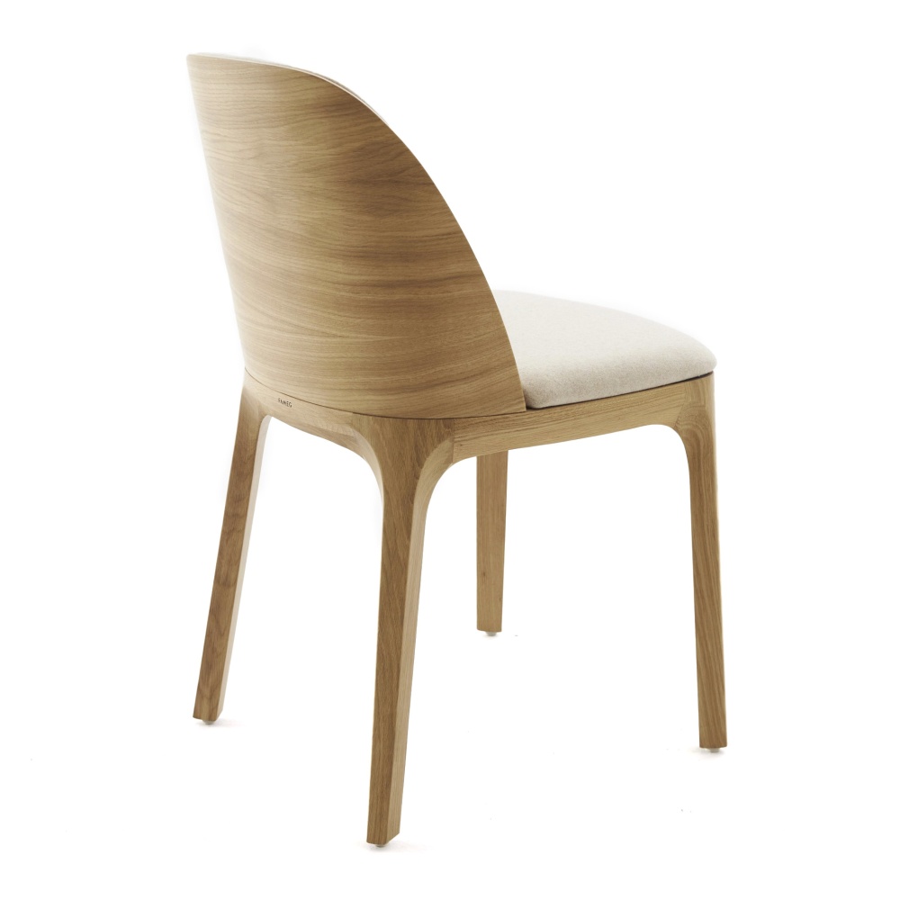 Scandinavian upholstered wooden chair A-3054 Scandinavian upholstered wooden chair A-3054