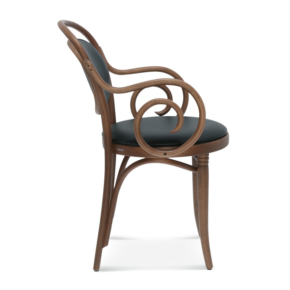 Fauteuil en bois courbé B-10