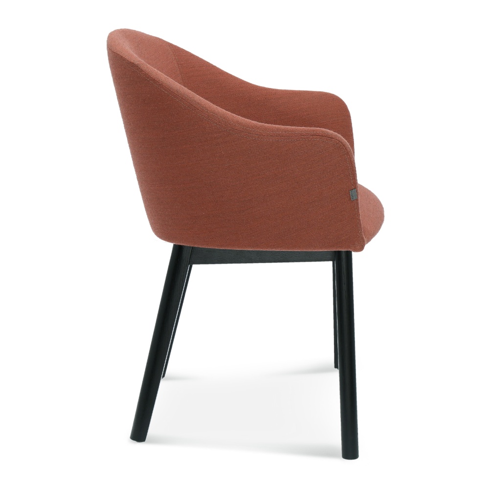Fauteuil en bois rembourré B-3060 Pop Fauteuil en bois rembourré B-3060 Pop