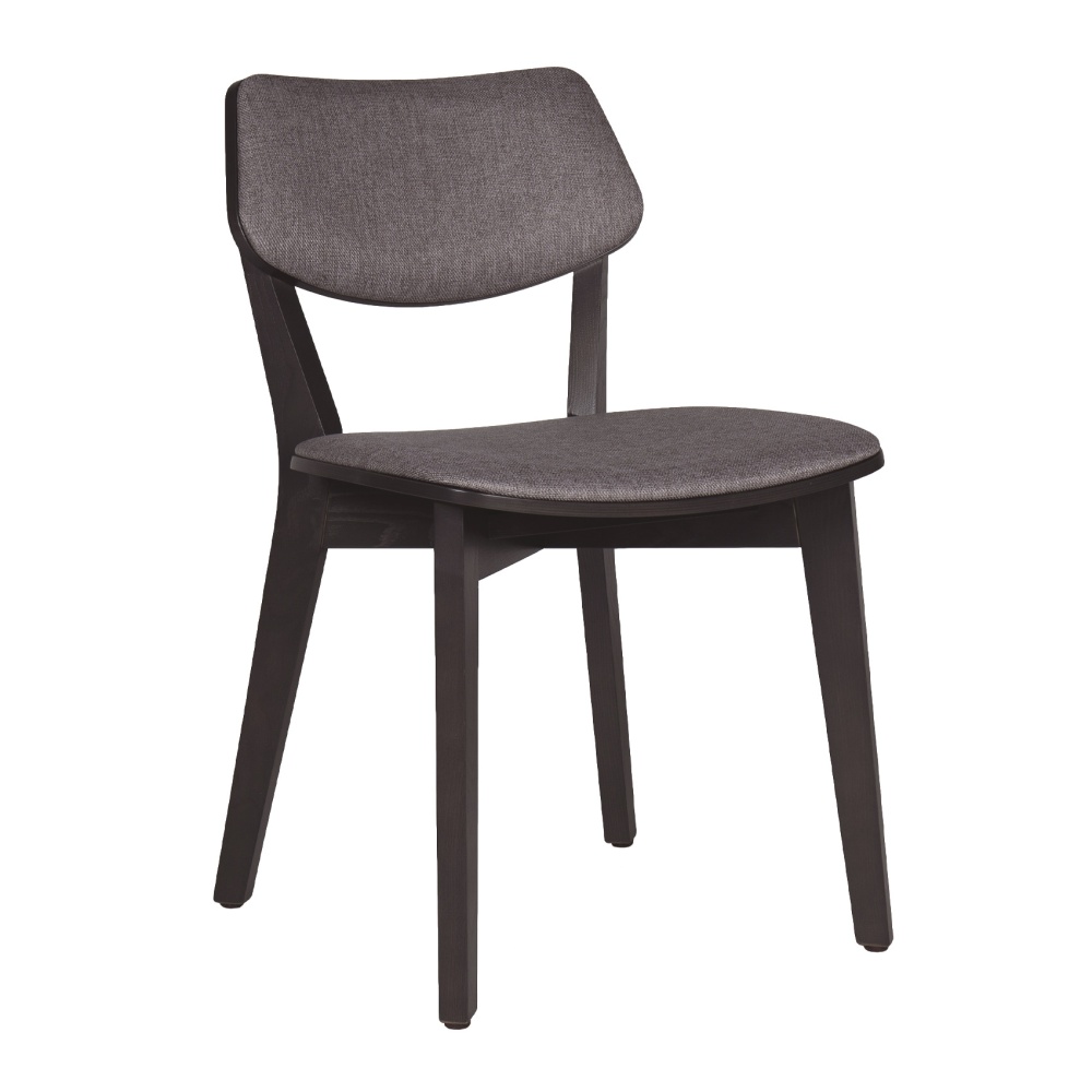Chaise en bois rembourrée A-Myranda