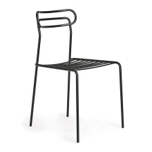 Stackable steel garden chair A-Uti S