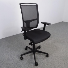 Black mesh back operative chair without sliding seat B-405 Zed