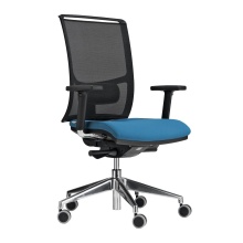 Black mesh back operative chair with seat slide and lumbar support B-417 Zed