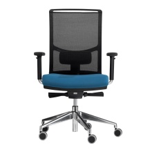 Black mesh back operative chair with seat slide and lumbar support B-417 Zed
