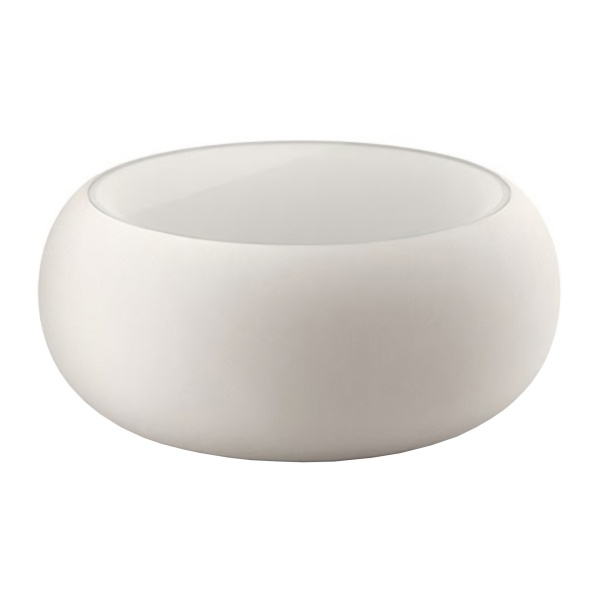 Mesa de centro con tablero de vidrio templado Boom Coffee Glass de Plust