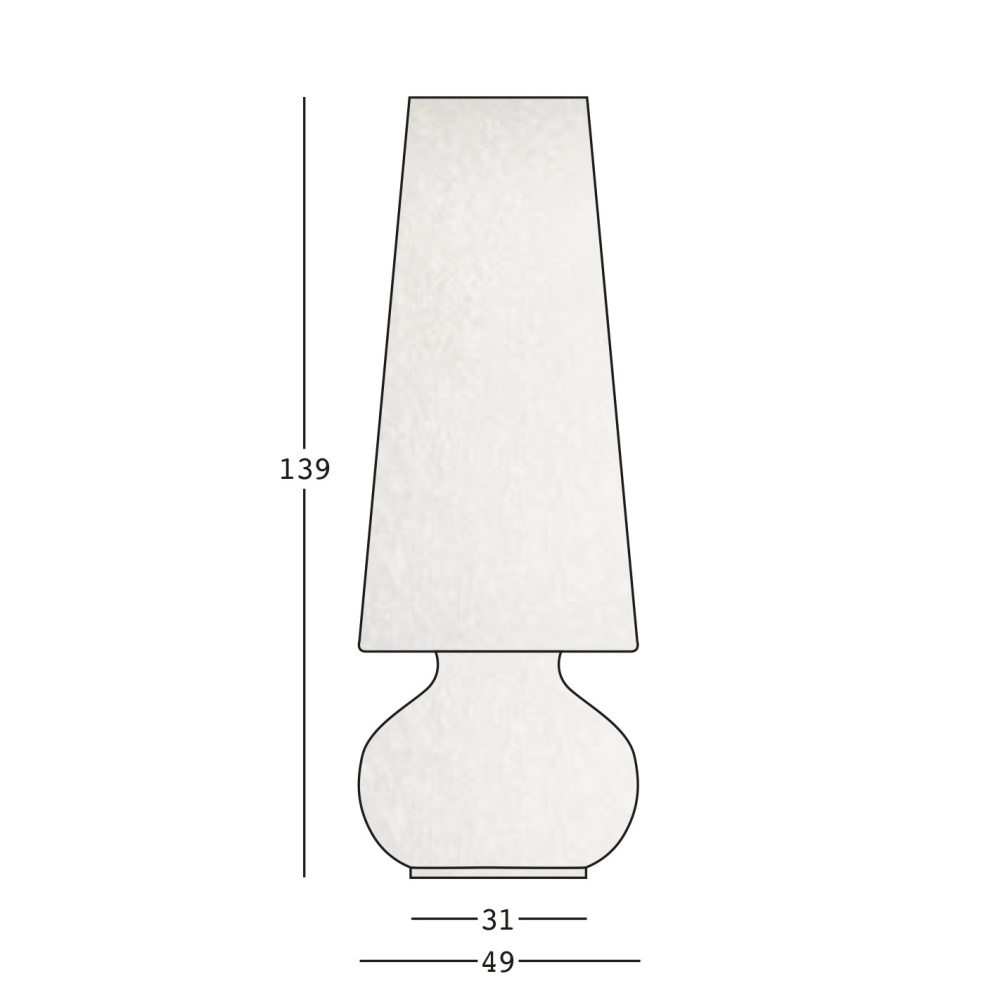Підлоговий світильник Fade Lamp M