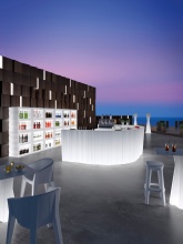 Polyethylene drinks cabinet Frozen Display