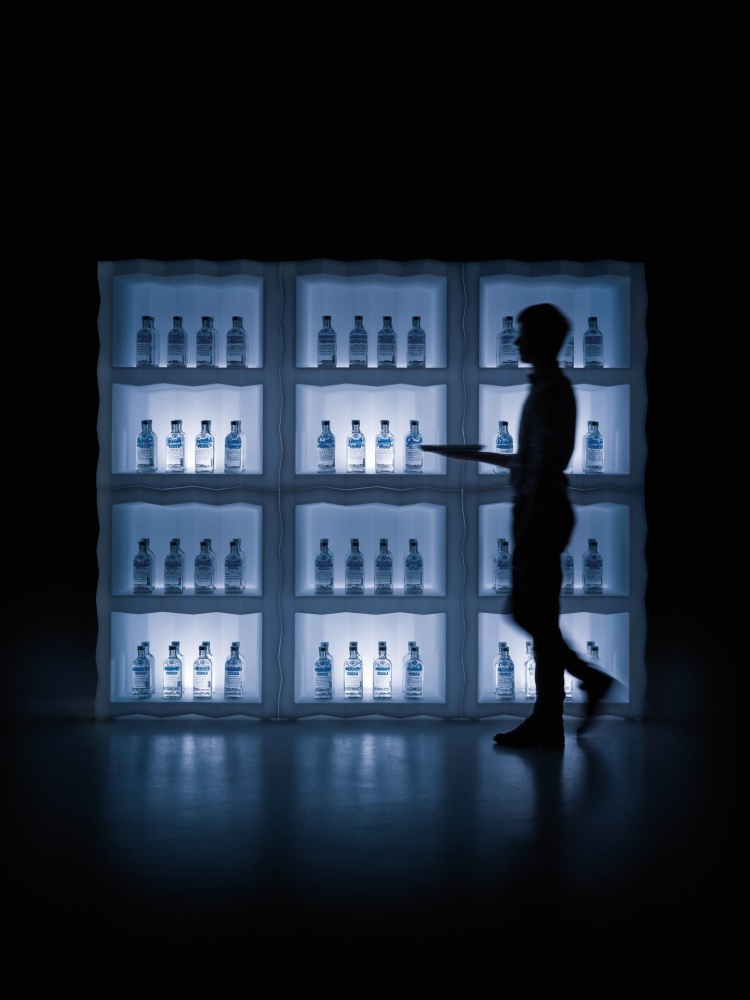 Polyethylene drinks cabinet Frozen Display