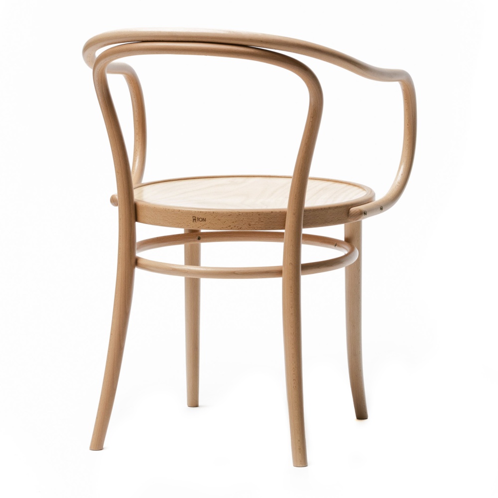 Fauteuil bistro en bois courbé B-30 Ton