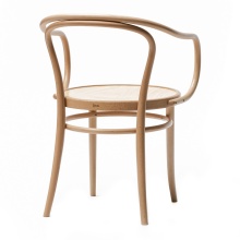 Fauteuil bistro en bois courbé B-30 Ton