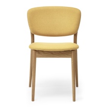 Chaise en bois rembourrée A-Valencia UPH