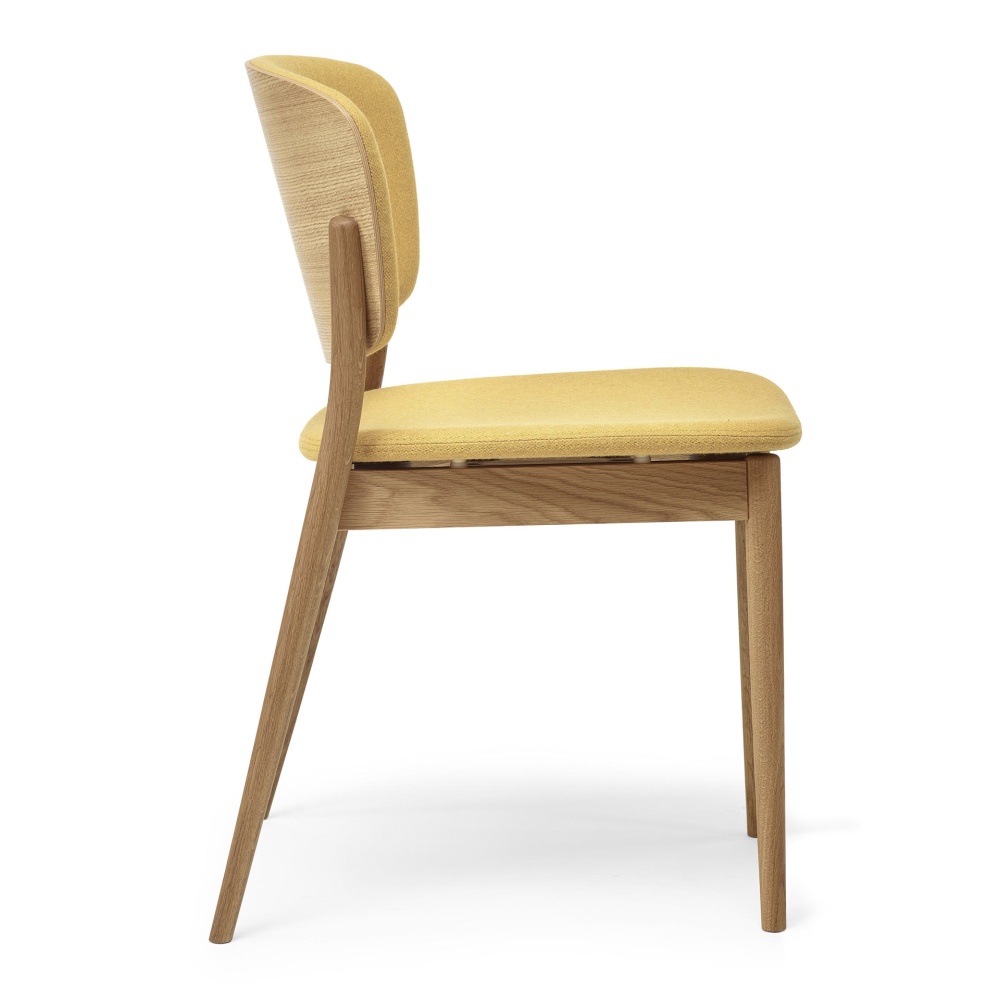 Chaise en bois rembourrée A-Valencia UPH