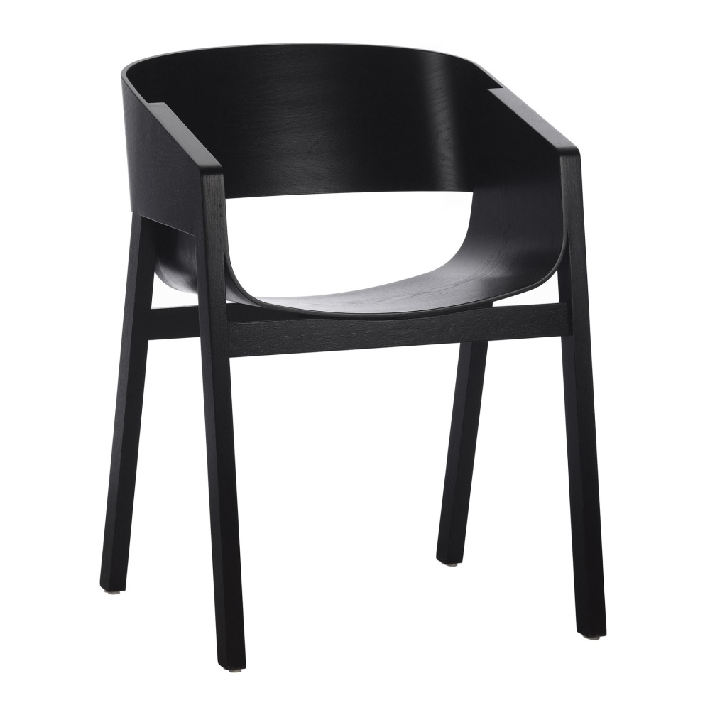 Cafe beech chair with solid or upholstered seat B-400 Merano