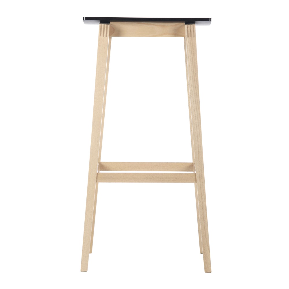 Counter stool in wood made of beech or oak C-Stockholm