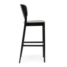 Wooden high stool with solid or upholstered seat H-383 Valencia VS Wooden high stool with solid or upholstered seat H-383 Valencia VS