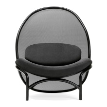 Fauteuil lounge en bois tapissé M-Chips Fauteuil lounge en bois tapissé M-Chips