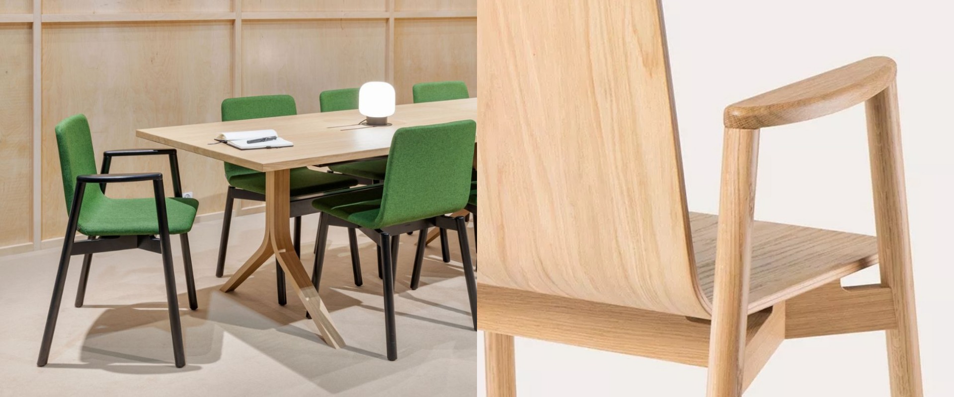 ATU wooden chair – iSaloni 2024