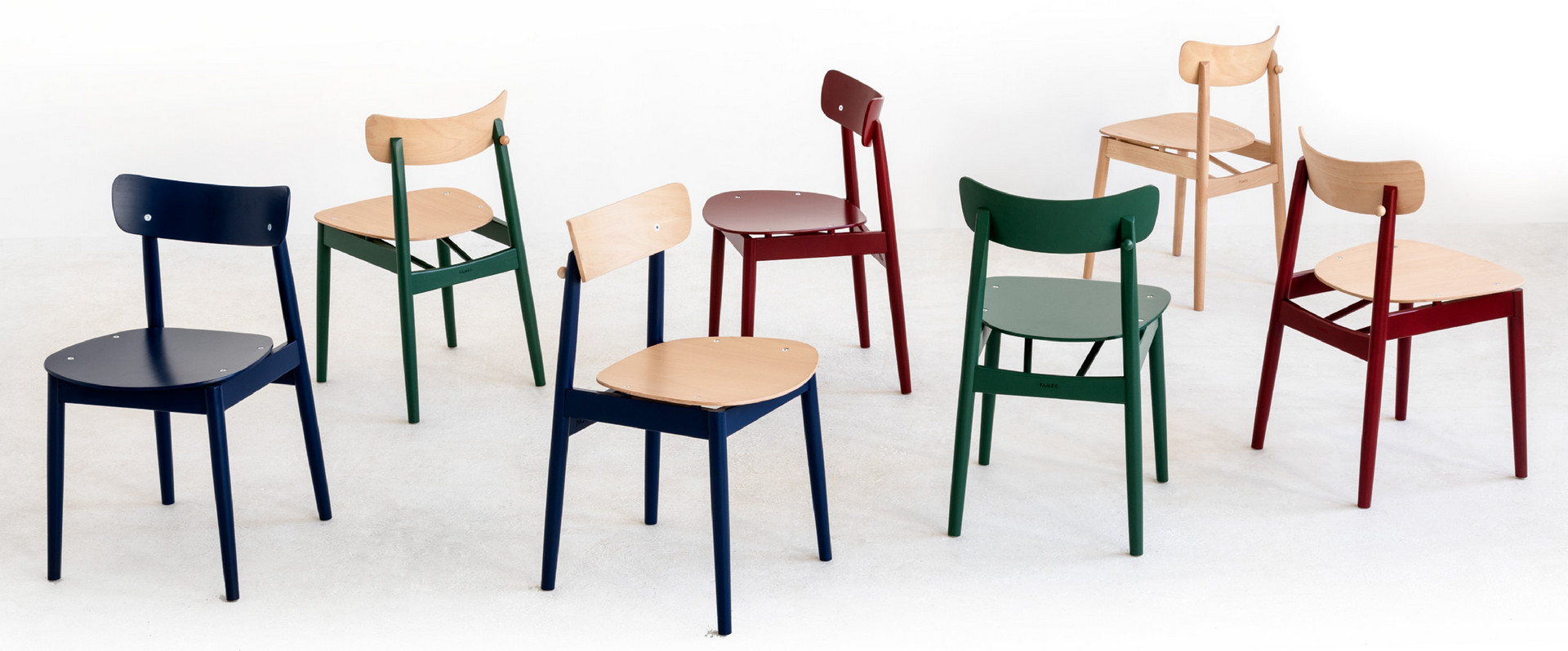 Nopp wooden chair – iSaloni 2024